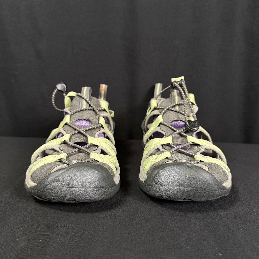 KEEN Whisper Sports Sandal Nile Green Gray Waterproof Hiking Womens 9 5124-NENG - Picture 2 of 14